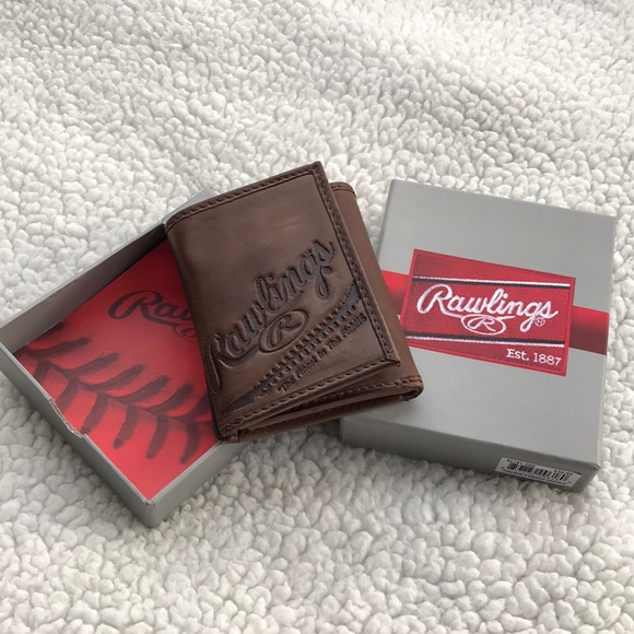 Rawlings Other - NWT Rawlings Baseball Leather Wallet